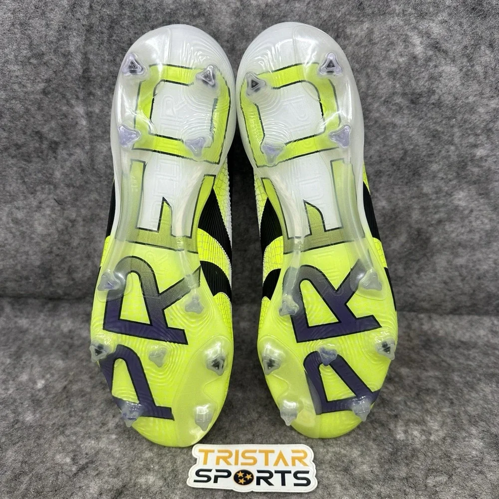 Adidas Predator Elite LL FG Soccer Cleats Mens Size 10 White Radiant Blaze Pack